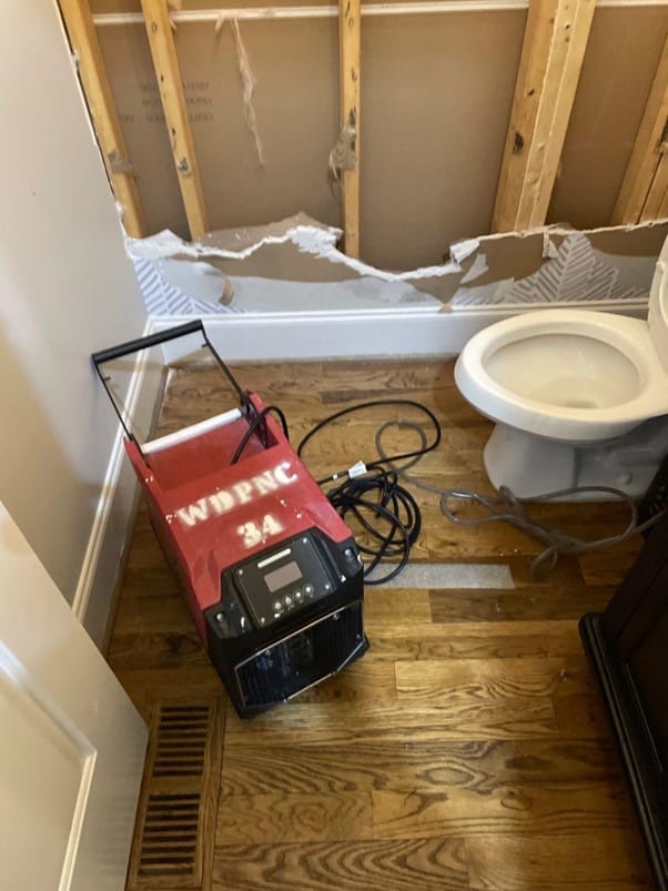 Residential Water Damage In Raleigh
