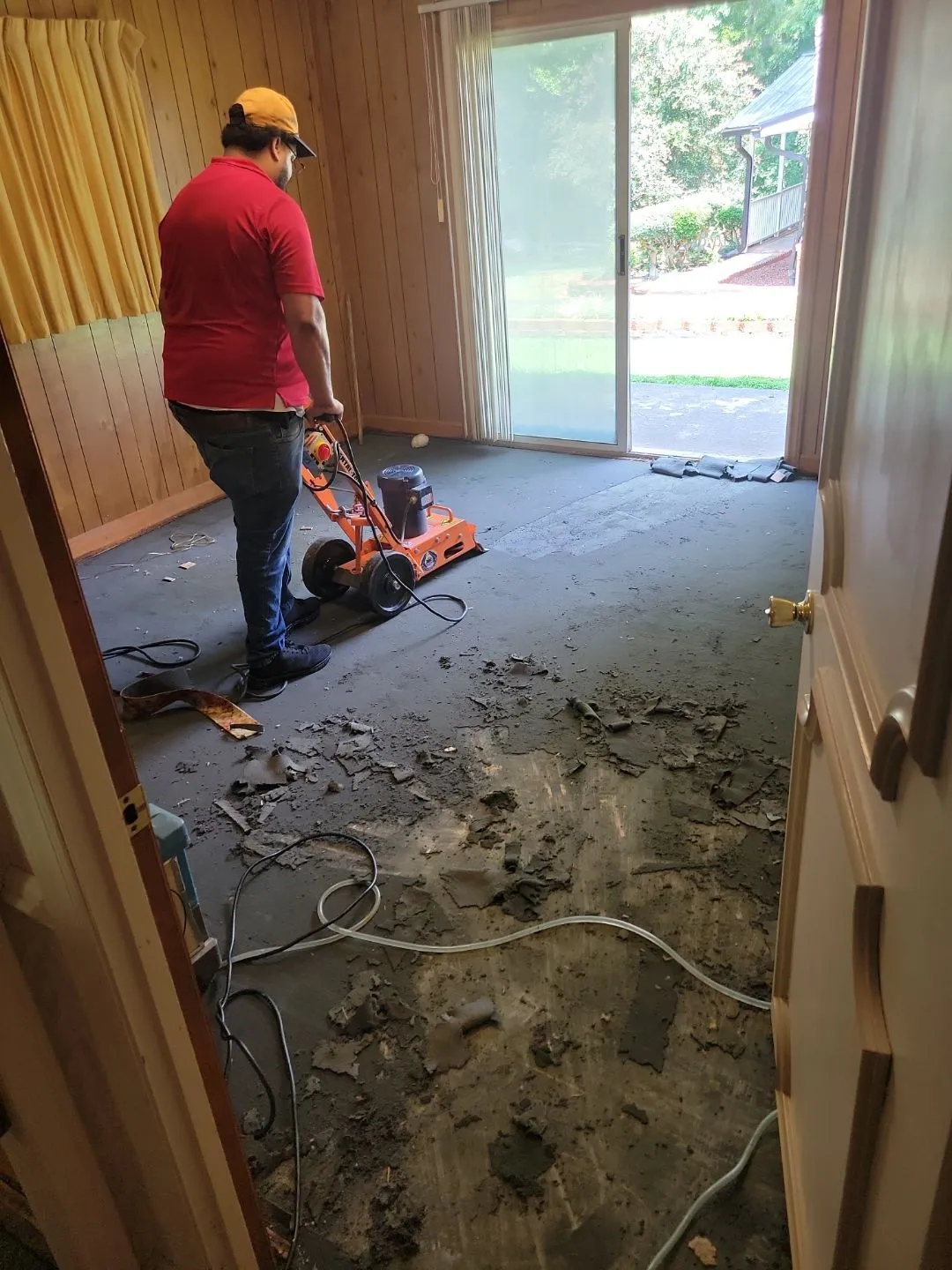 Floor Removal During Reconstruction In Raleigh, Nc Floor Removal During A Residential Reconstruction Project In Raleigh, Nc